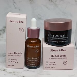 Fleur & Bee Hydrating Serum and Hydrating Moisturizer Set
